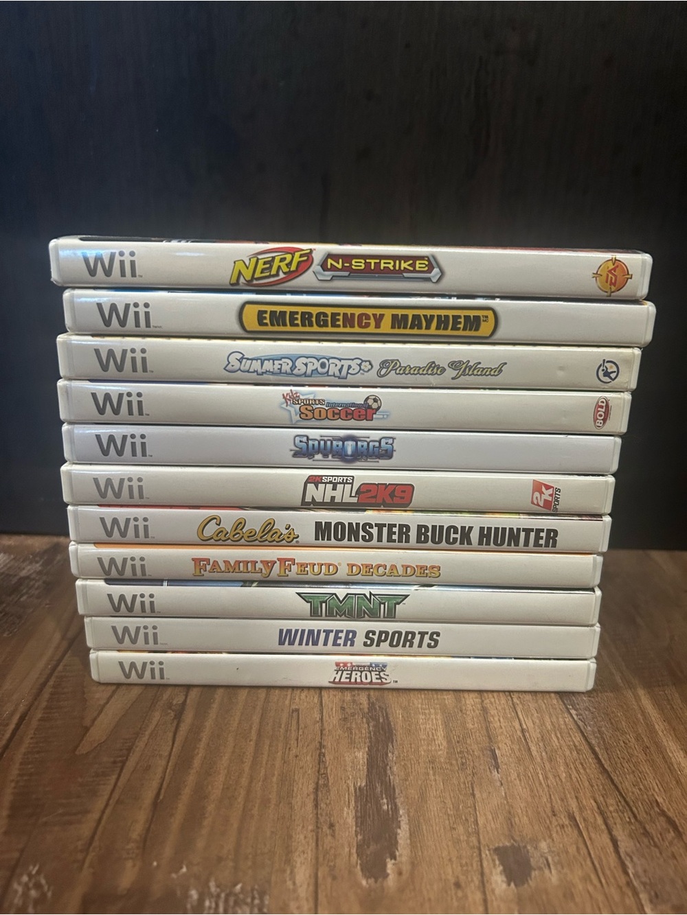 Nintendo Wii Game Lot